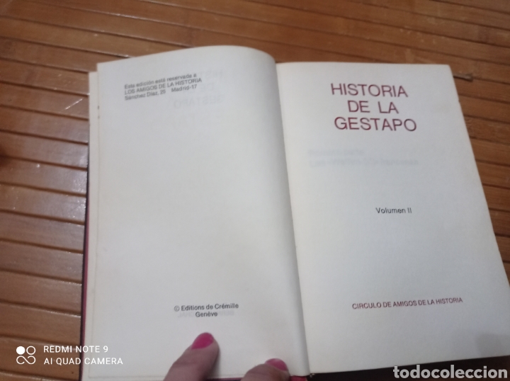 Libros de segunda mano: Libro Historia de la Gestapo volumen II - Foto 3