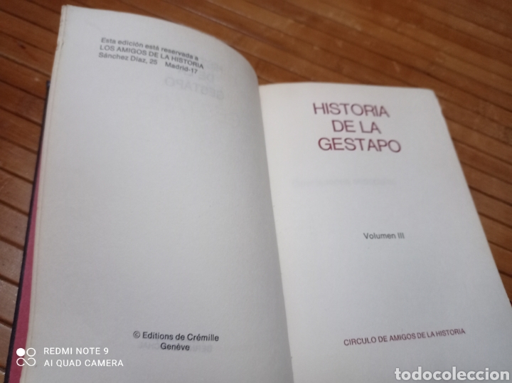 Libros de segunda mano: Libro Historia de la Gestapo - Foto 3