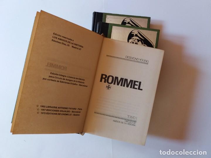 Libros de segunda mano: ROMMEL. DESMOND YOUNG.TRIOLOGIA - Foto 3