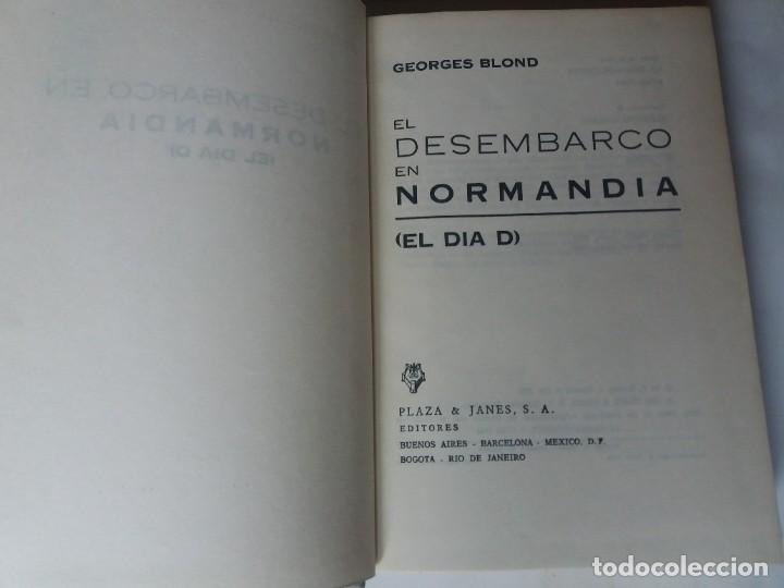 Libros de segunda mano: EL DESEMBARCO DE NORMAND&Iacute;A - Foto 2