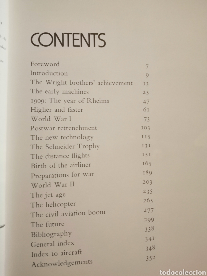 Libros de segunda mano: Libro sobre la historia de la aviaci&oacute;n - Foto 2
