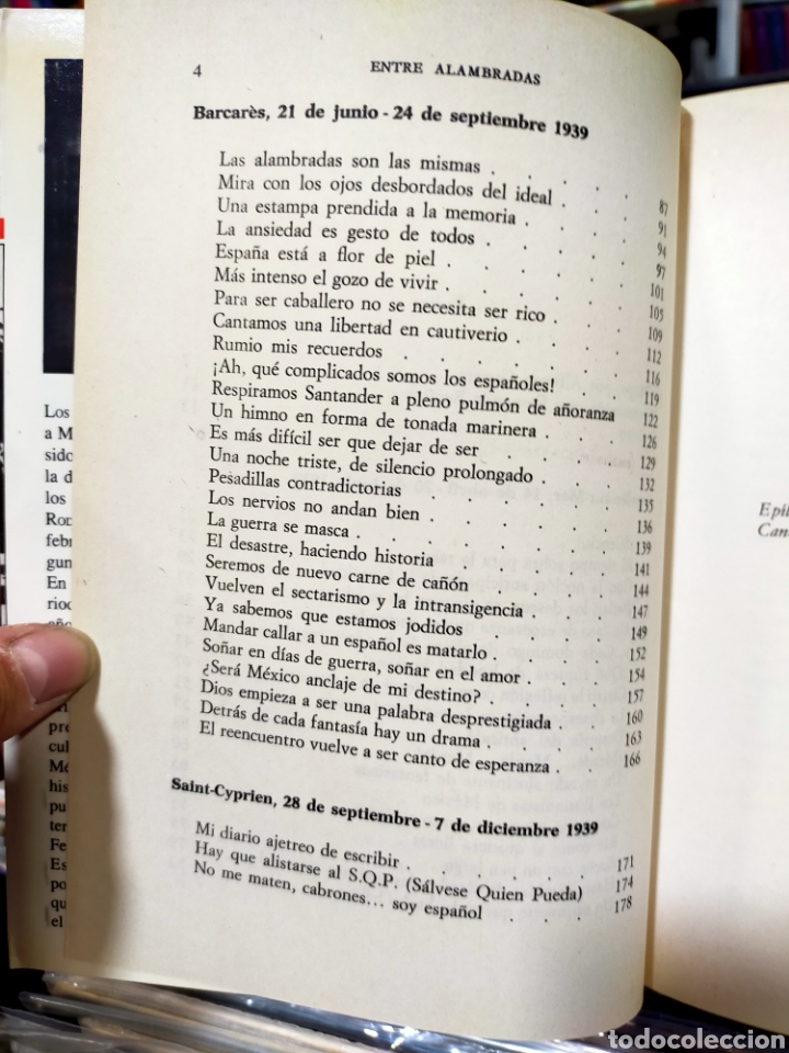 Libros de segunda mano: ENTRE ALAMBRADAS - EULALIO FERRER - Foto 10