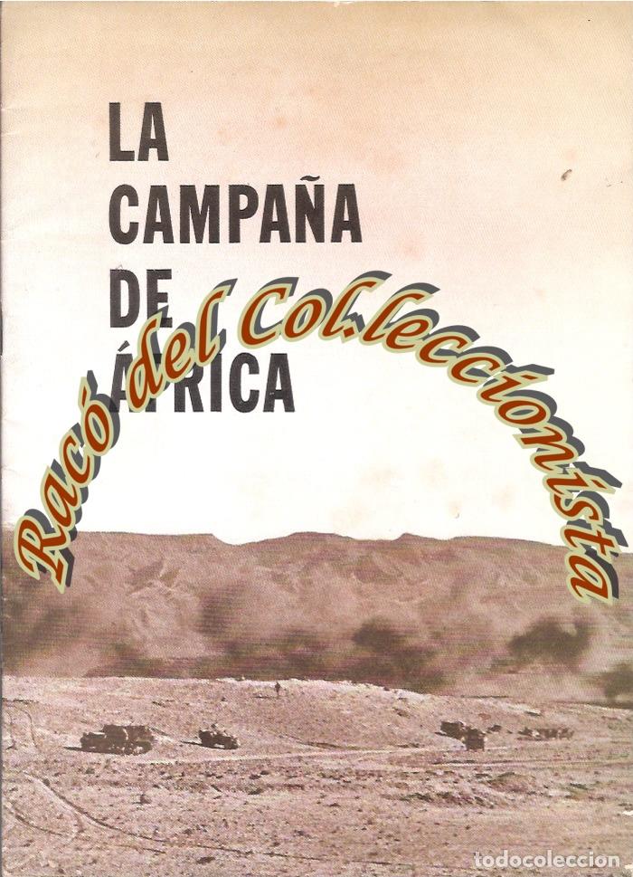 Libri di seconda mano: LA CAMPA&Ntilde;A DE AFRICA (SEGUNDA GUERRA MUNDIAL), OFICINA DE INFORMACION DE GUERRA DE E.U.A., 1943