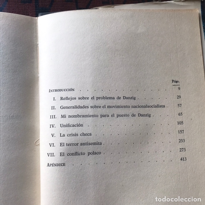 Libros de segunda mano: Mi misi&oacute;n en Danzig. Carl J. Burckhardt - Foto 4