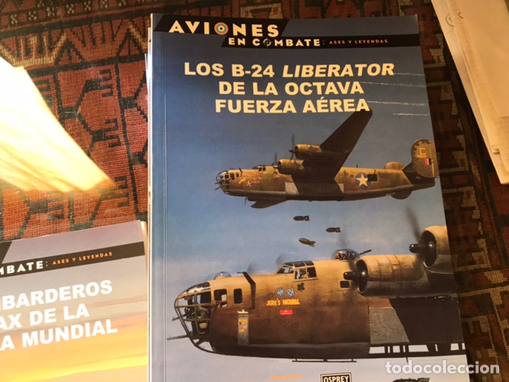 Libros de segunda mano: Aviones en combate. Nueve libros. - Foto 3