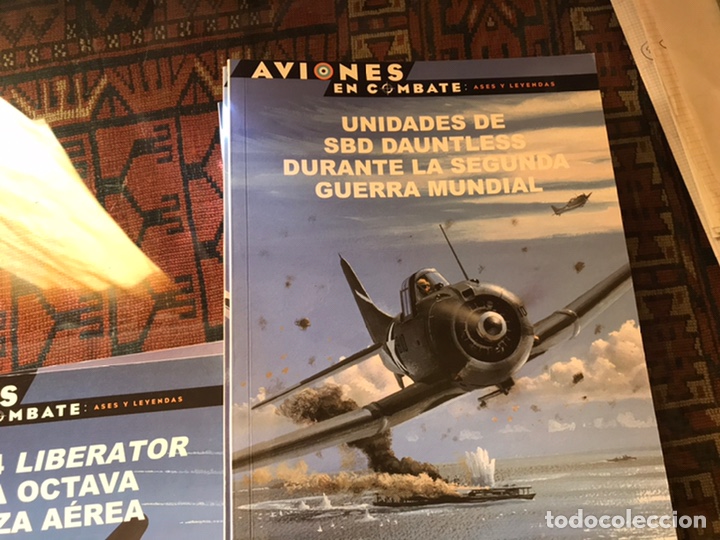 Libros de segunda mano: Aviones en combate. Nueve libros. - Foto 4
