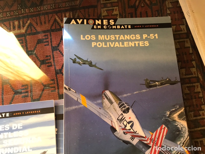 Libros de segunda mano: Aviones en combate. Nueve libros. - Foto 5