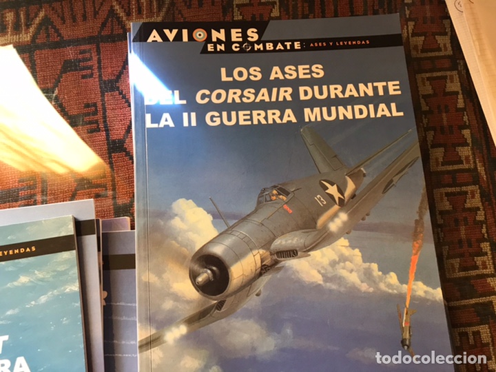 Libros de segunda mano: Aviones en combate. Nueve libros. - Foto 6