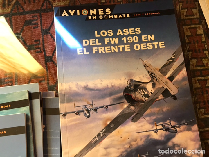 Libros de segunda mano: Aviones en combate. Nueve libros. - Foto 7
