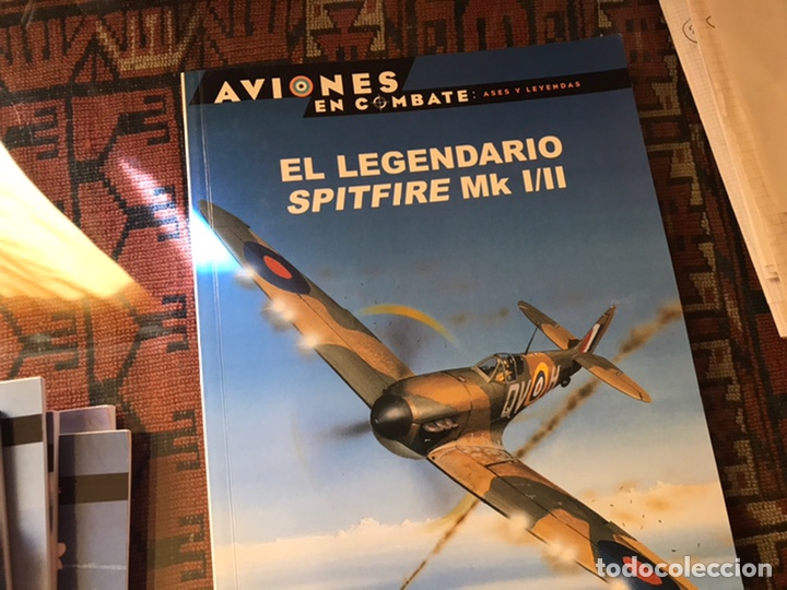 Libros de segunda mano: Aviones en combate. Nueve libros. - Foto 8