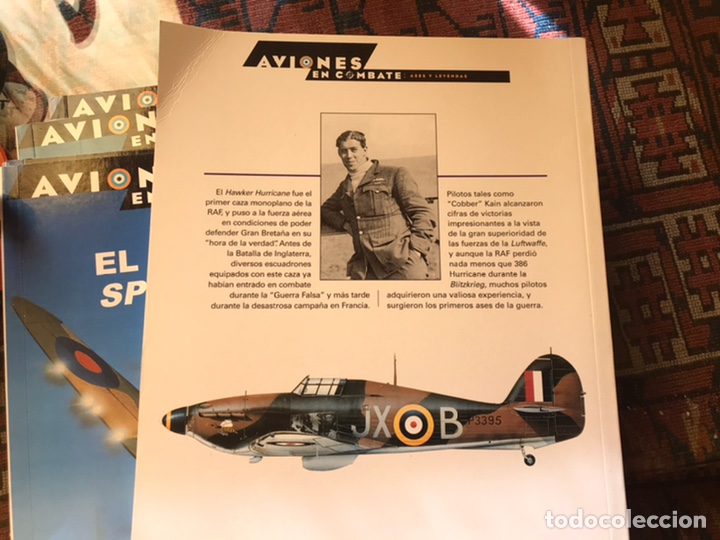 Libros de segunda mano: Aviones en combate. Nueve libros. - Foto 10