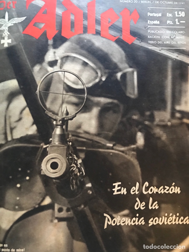 Libros de segunda mano: Der Adler - encuadernado - Foto 3