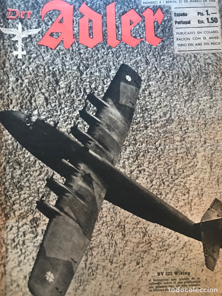 Libros de segunda mano: Der Adler - encuadernado - Foto 8
