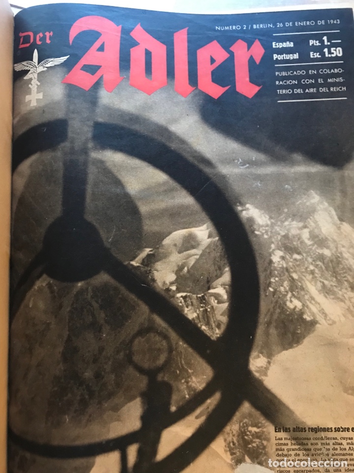 Libros de segunda mano: Der Adler - encuadernado - Foto 9
