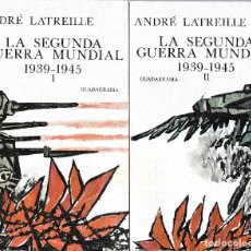 Libros de segunda mano: LA SEGUNDA GUERRA MUNDIAL 1939-1945 -II TOMOS-, ANDRÉ LATREILLE. Lote 252843915