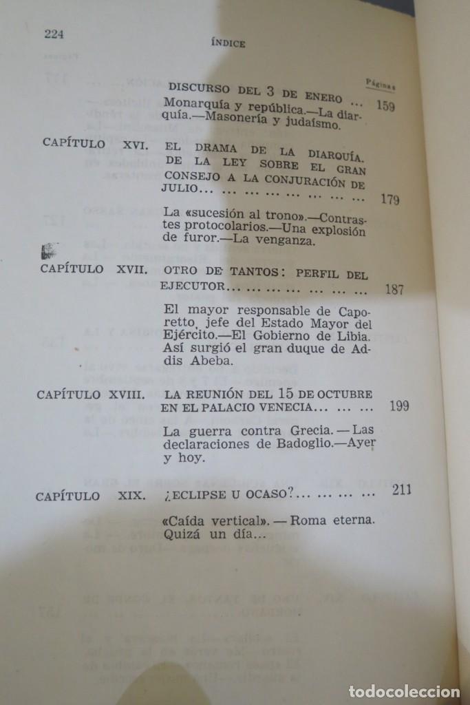 Libros de segunda mano: HISTORIA DE UN A&Ntilde;O. MUSSOLINI - Foto 5