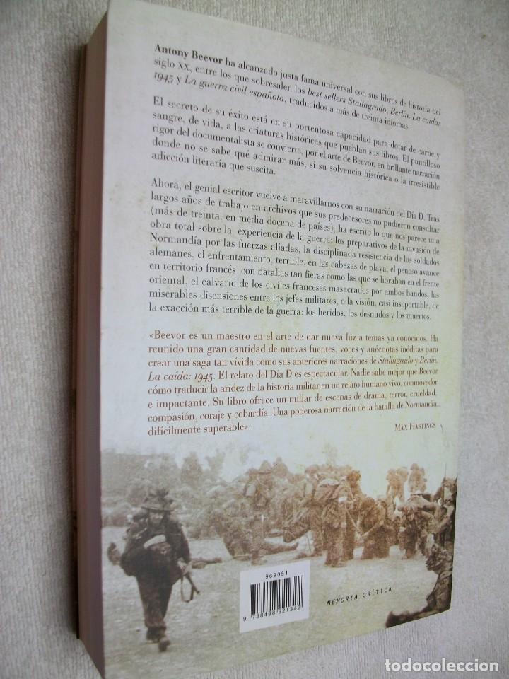 Libros de segunda mano: El d&iacute;a D: La batalla de Normand&iacute;a de Antony Beevor - Foto 4