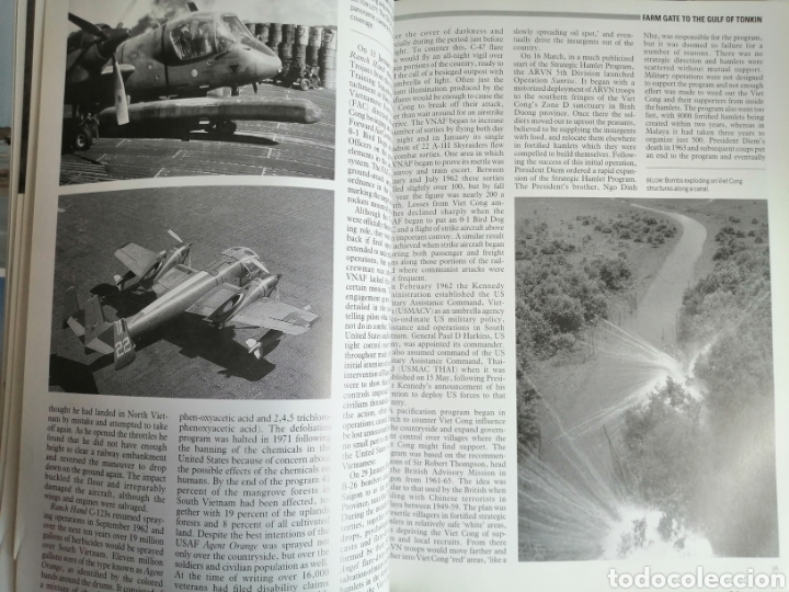 Libros de segunda mano: Libro sobre la Guerra Aerea en Vietnam - Foto 5