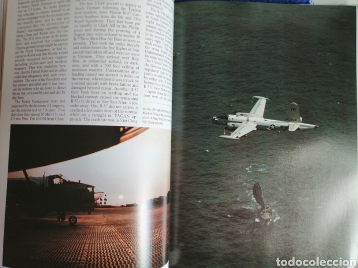 Libros de segunda mano: Libro sobre la Guerra Aerea en Vietnam - Foto 7