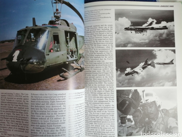 Libros de segunda mano: Libro sobre la Guerra Aerea en Vietnam - Foto 9