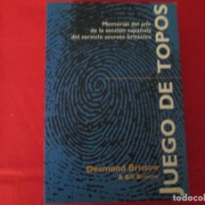 Libros de segunda mano: JUEGO DE TOPOS. Lote 274909538