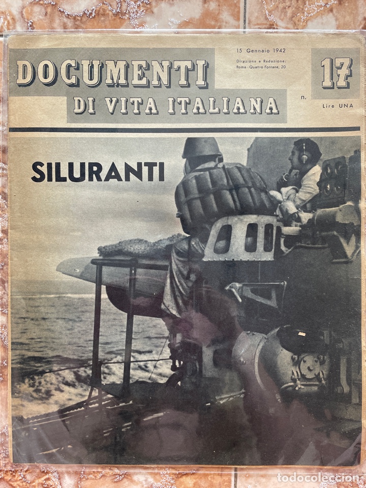 Libros de segunda mano: Revista Documenti n17 enero de 1942 - Foto 1