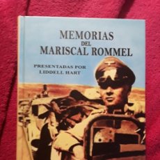 Libros de segunda mano: MEMORIAS DEL MARISCAL ROMMEL. CARALT 2006. MAGNÍFICO ESTADO. LIDDELL HART.. Lote 280736843