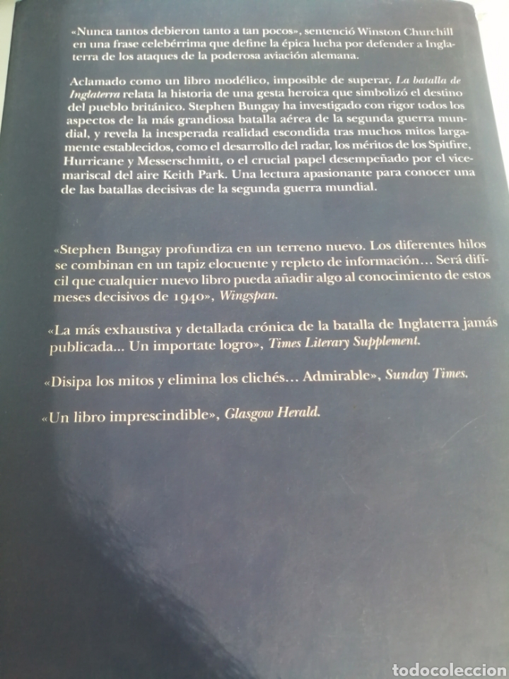 Libros de segunda mano: LA BATALLA DE INGLATERRA. STEPHEN BUNGAY. ED ARIEL - Foto 2