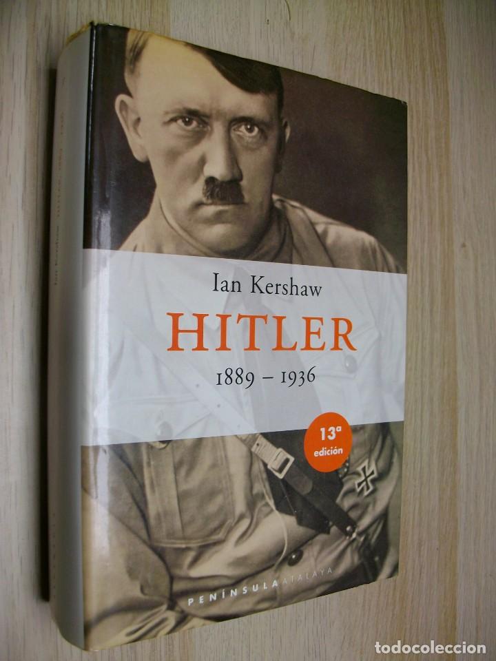 Libros de segunda mano: Hitler. 1889-1936 de Ian Kershaw - Foto 1