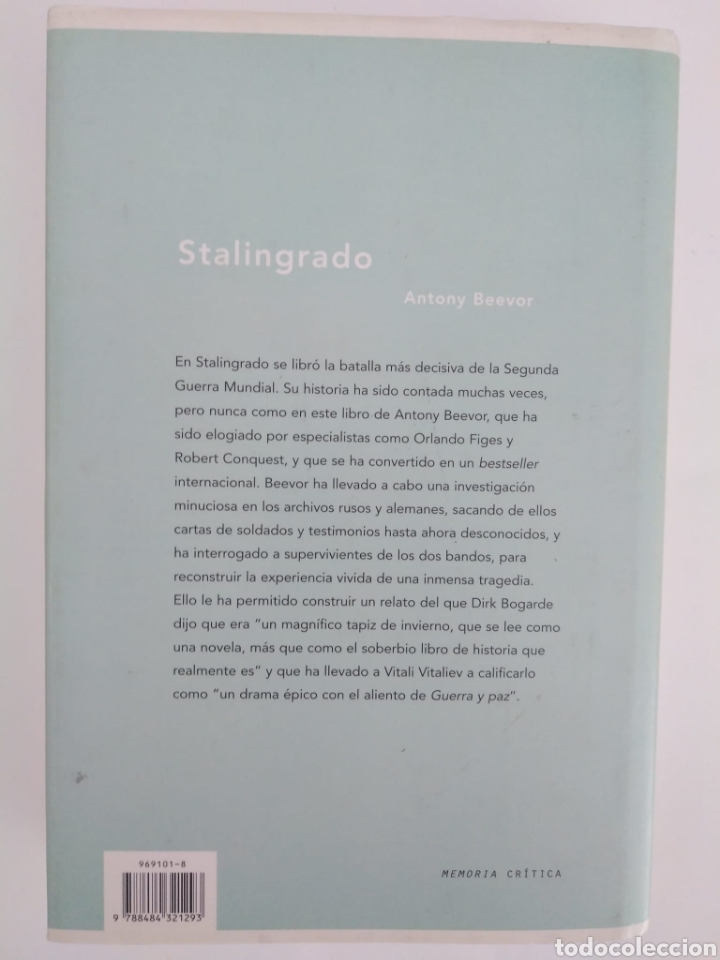 Libros de segunda mano: STALINGRADO&nbsp;/&nbsp;ANTONY BEEVOR - Foto 4