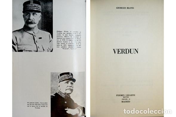 Libros de segunda mano: BLOND, Georges. Verdun. 1966. - Foto 2