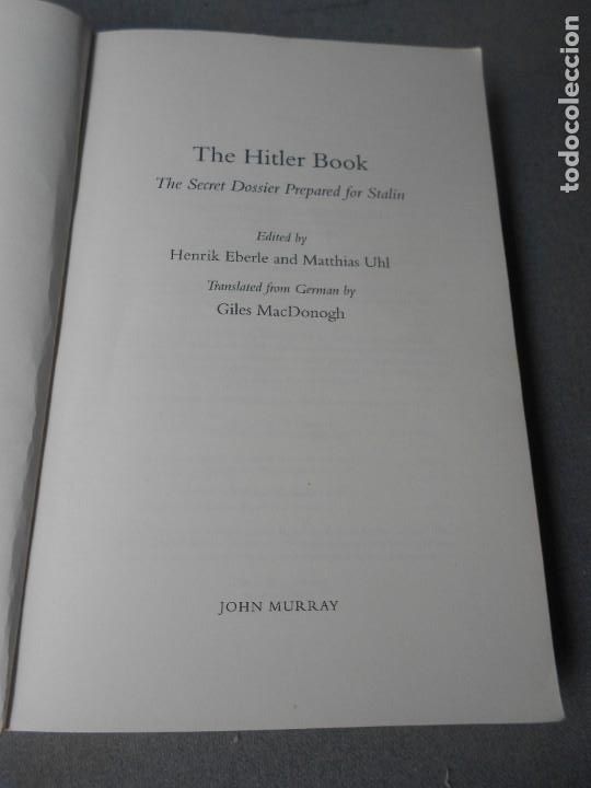 Libros de segunda mano: THE HITLER BOOK - Foto 3