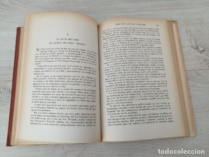 Libros de segunda mano: Dos a&ntilde;os junto a Hitler - Foto 5