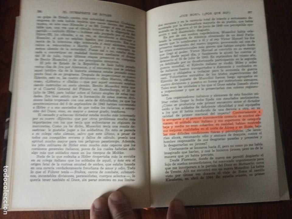Libros de segunda mano: Interprete de Hitler.-Memorias del Dr. Eugen Dollman. - Foto 5