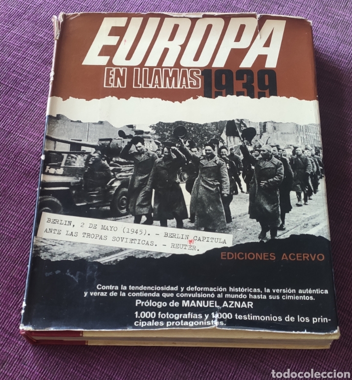 Libros de segunda mano: Europa en llamas 1939. Ediciones Acervo - Foto 1