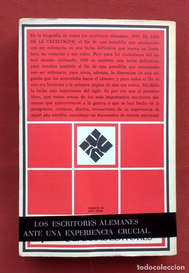 Libros de segunda mano: 1945. EL A&Ntilde;O DE LA CATASTROFE - HANS RAUSCHNING. - Foto 2