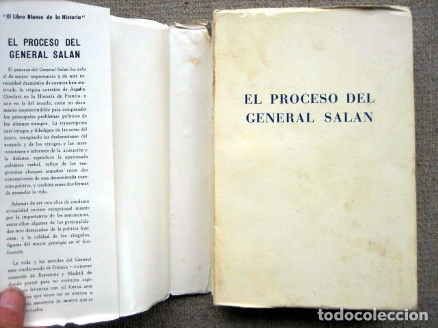 Libros de segunda mano: El proceso del General Salan. Actas del juicio - Foto 3