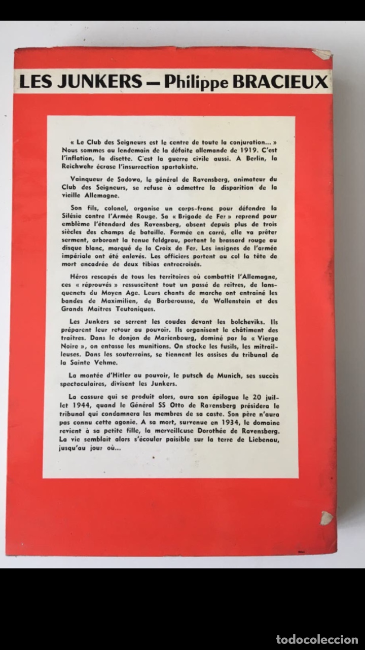Libros de segunda mano: LES JUNKERS. Philippe Bracieux - Foto 2