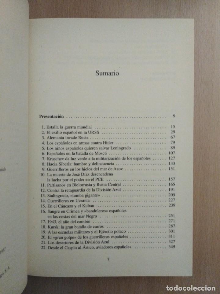 Libros de segunda mano: LOS ESPA&Ntilde;OLES DE STALIN. Daniel Arasa - Foto 3