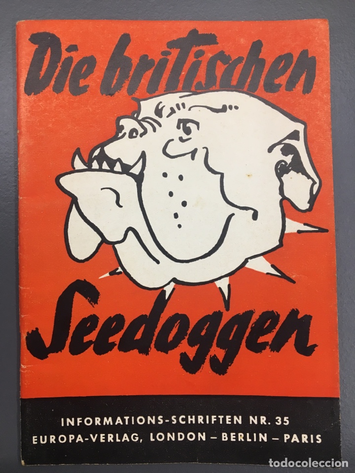 Libros de segunda mano: DIE BRITISCHEN SEEDOGGEN NR 35 / 1940 - Foto 1