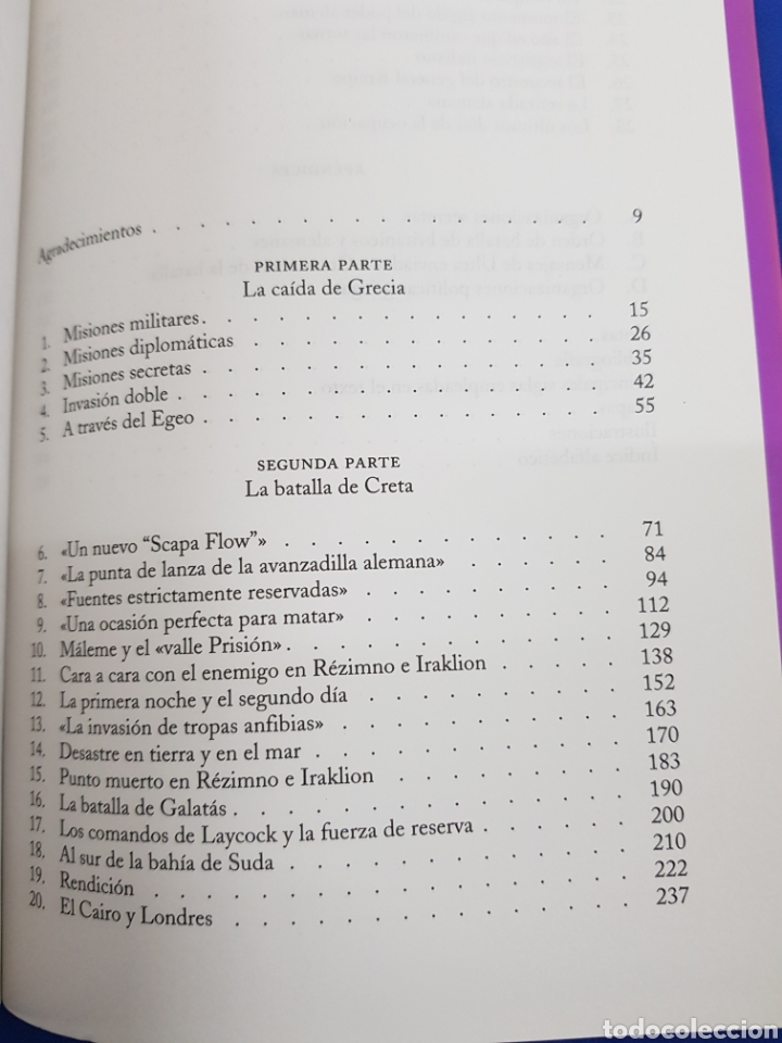 Libros de segunda mano: La Batalla de Creta , Antony Beevor , 2002 - Foto 3