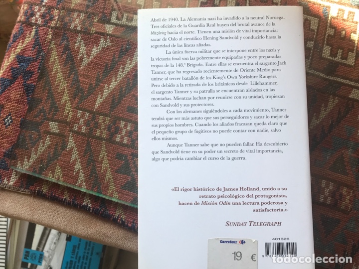 Libros de segunda mano: Misi&oacute;n Od&iacute;n. James Holland - Foto 3