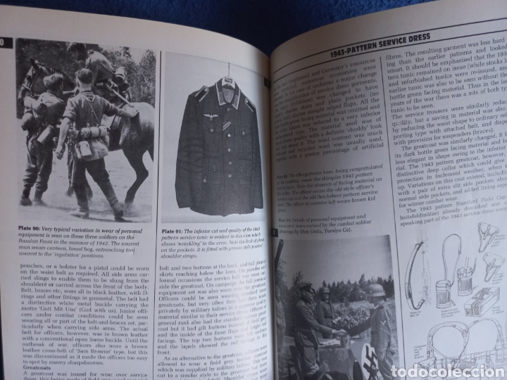 Libros de segunda mano: Libro sobre el Ejercito Aleman Uniformes Armas e Historia - Foto 4
