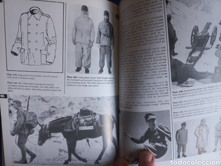 Libros de segunda mano: Libro sobre el Ejercito Aleman Uniformes Armas e Historia - Foto 3