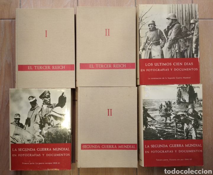 lote de 6 libros de la segunda guerra mundial. - Comprar Libros de la