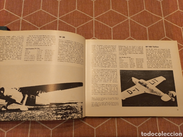 Libros de segunda mano: Libro sobre los Aviones Messerschmitt de la Luftwaffe - Foto 4
