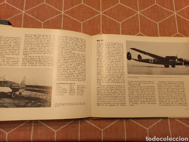 Libros de segunda mano: Libro sobre los Aviones Messerschmitt de la Luftwaffe - Foto 5
