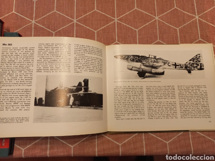 Libros de segunda mano: Libro sobre los Aviones Messerschmitt de la Luftwaffe - Foto 8