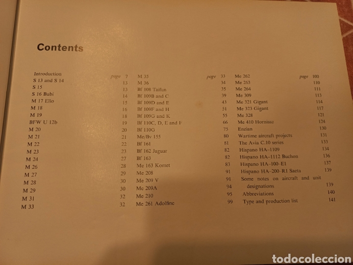 Libros de segunda mano: Libro sobre los Aviones Messerschmitt de la Luftwaffe - Foto 2