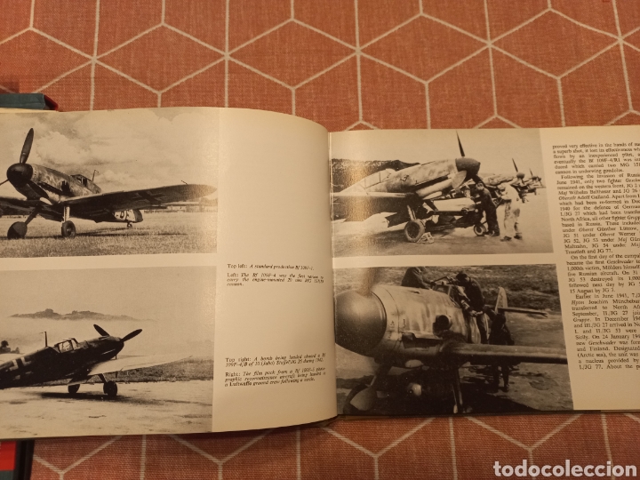 Libros de segunda mano: Libro sobre los Aviones Messerschmitt de la Luftwaffe - Foto 3